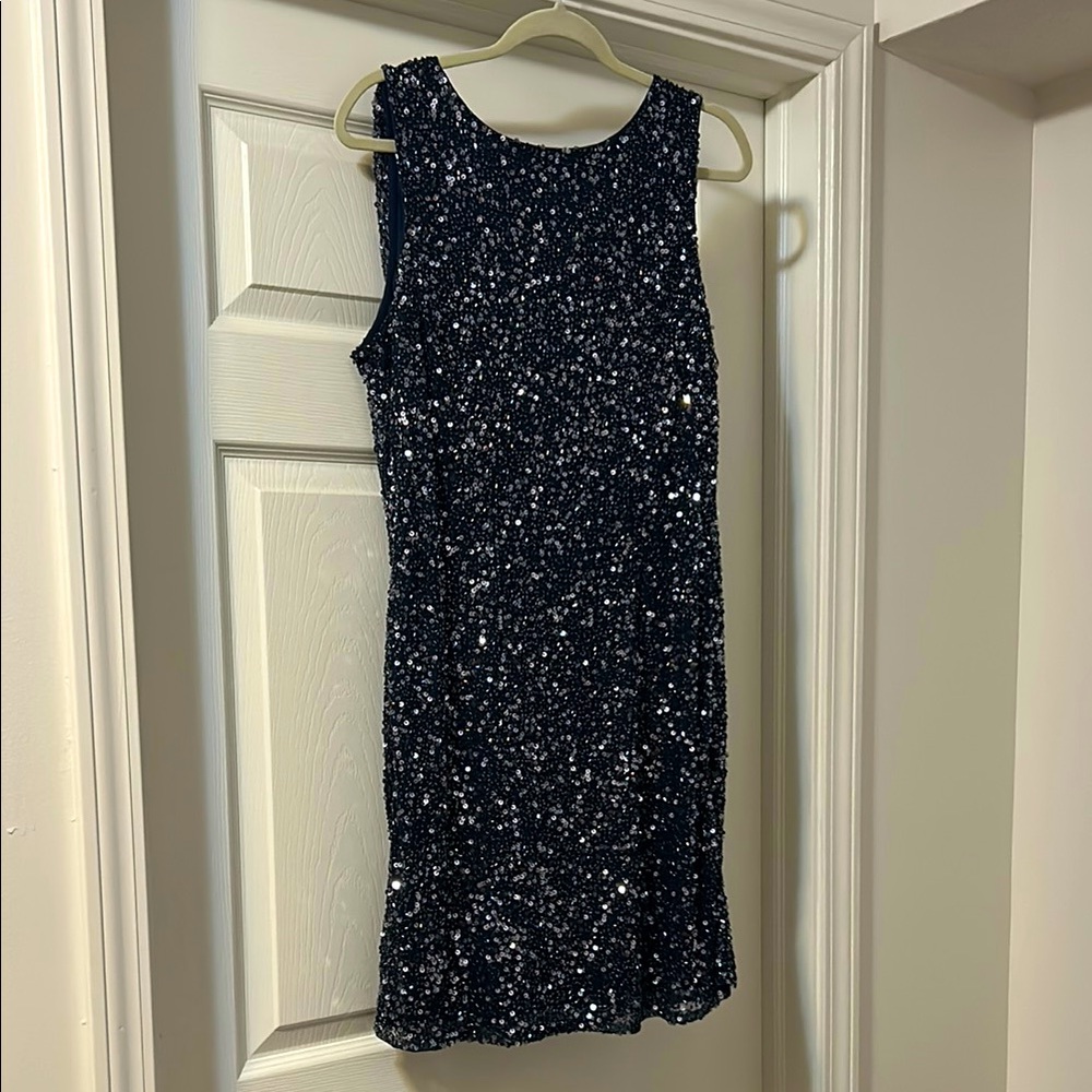 Macy's Midnight Sequin Dress